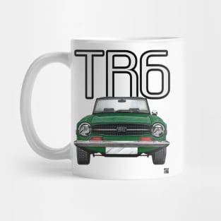 Geo3Doodles TR6 (Green) Doodle Mug